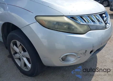 2009 Nissan Murano Sl from USA, damaged, VIN JN8AZ18U39W020538